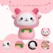 Mewaii 8'' Soft Pink Sheep Mushroom Pillow - Cuddly White Cow Plush Toy for Kids - Buy Online on SooperMarket.com