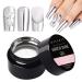 Makartt Painting Gel Nail Polish UV: Silver Chrome Mirror Metallic Effect for Nail Art