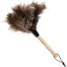 Kioiner Ostrich Feather Duster 34cm/13.3inch Antistatic Natural Ostrich Feather Duster Fluffy Feather Duster with Wooden Handle for Home Office Car Keyboard Blinds Bookcase Furniture - Buy Online on SooperMarket.com