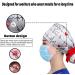 YUESUO 2 Pack Working Caps with Buttons and Sweatband - Adjustable Cotton Hats for Women & Men - Ideal for Long Hair - Shower Caps Included - Buy Online on SooperMarket.com