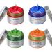 Temporary Hair Color Dye for Girls Kids  Hair Wax Color Girl Toys Gifts for Age 4 5 6 7 8 9 Birthday Party  Cosplay DIY  Children's Day  Halloween  Christmas (4 Colors- Red Orange Blue Green)