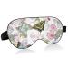 Haskirky Light Blocking Eye Mask Breathable and Adjustable Adult Men and Women Travel on Business Trips Yoga Meditation Light Smooth Comfortable Eye Mask Office Deep Sleep Goodies Butterfly Flowers