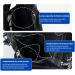 Hiturbo 22 Gallon Scuba Diving and Snorkeling Gear Backpack - Large Capacity Black Mesh Bag for Diving Equipment - Buy Online on SooperMarket.com