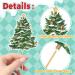 Whaline 48Pcs Christmas Tree Cupcake Toppers 4 Designs Watercolor Cake Decor Assorted Xmas Green Cupcake Toppers for Birthday Winter Holiday Party Supplies - Buy Online on SooperMarket.com