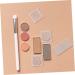 Buy 8 Pcs Empty Eyeshadow Box - Blush Box Highlighter & Lipstick Holders for Travel | Cosmetic Storage Solutions - Buy Online on SooperMarket.com
