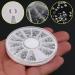 AIDIRui Silver rhinestones boxes Crystal nail manicure Nail 1.5 MM wheel - Buy Online on SooperMarket.com