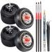 Nail Art 8ml WIPE-OFF Rhinestone Glue Gel Adhesive/2pcs for Gem Stones Jewelry Diamond Beads (LED Lamp Cure Needed) + LED Glue Brush Tools/3pcs + Pickup Pencil/1pc + Tweezer/1pc UV Rhinestones Glue+Brushes+Tweezer
