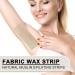 Whaline Natural Muslin Wax Strips - 100 Pre-Cut Cotton Strips for Body & Facial Hair Removal - Large Waxing Strips for Women & Men - Arms, Legs - 2.8 x 7.9 Inch - Buy Online on SooperMarket.com
