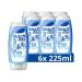 Duschdas 3-in-1 shower gel & shampoo sports Cold shower Limited Edition shower bath with sea salt and lemon grass scent 6 x 225 ml of sports Cold shower 225 ml (6 Pack)