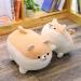 Aliangting 50cm Stuffed Animal Shiba Inu Plush Pillow - Cute Soft Corgi Dog Toy for Kids - Brown 19.7 - Buy Online on SooperMarket.com
