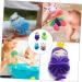 NOLITOY 4pcs Cartoon Bath Scrubber Balls for Kids | Skin-Safe Body Cleaning Tools | Perfect for Fun Bath Time | International Shipping Available - Buy Online on SooperMarket.com