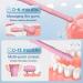 Okonkn 5-Piece Baby Bite Tube Set | BPA-Free Silicone Teething Rings for Boys & Girls (0-12 Months) - Safe Teething Aid - Buy Online on SooperMarket.com