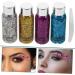 Beavorty 4pcs Set Colorful Eye Shadow Glitter for Body Face Glitter Halloween Makeup Glitter Liquid - Buy Online on SooperMarket.com