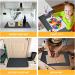EIOKIT Dog Food Mat - Waterproof Silicone Pet Bowl Mat with Raised Edge - Grey (Various Sizes) - Buy Online on SooperMarket.com