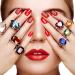 RUNRAYAY 40Pcs 3D Dollar Sign Nail Art Charms with Rhinestones Gold Nail Studs Diamonds for Nail Art Accessories Retro Nail Jewelry Decoration for DIY Crafts Nail Decor - Buy Online on SooperMarket.com