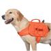 OneTigris Mammoth Dog Backpack 2.0 Version Tear Camping Hiking Dog Backpack for M/L Size Dogs (M Orange) M Orange
