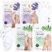 New Epielle Lavender Socks and Gloves Gift Set for Women | Moisturizing Cream & Lotion | 12 Pack Spa Beauty Gifts | Mother's Day Gift - Buy Online on SooperMarket.com