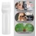 Gezimetie Root Comb Applicator Bottle with Scalp Massager Brush Comb 3PCS - White | Hair Coloring Dye and Scalp Treatment Tools - Buy Online on SooperMarket.com