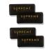 Barber Grippers by Supreme Trimmer   Salon & Barber Hair Holders for Men  Women  Barbers  Stylists  Makeup Artist 2PK (Black/Gold Rectangle 2PK)