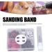 Nail Manicure Sanding Bands Exfoliation Professional Accessory Sanding Band for Electronic Nail Drill - Buy Online on SooperMarket.com
