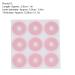 Round Pink S Foam Callus Cushion - Non-Slip Corn Cushion for Feet Protection - Buy Online on SooperMarket.com