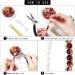 200PCS 70mm Silver Plated Eye Pins & Head Pins for Jewelry Making | 3 Colors & 6 Styles Included - Buy Online on SooperMarket.com