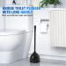 Uptronic All-Angle Toilet Plunger with Holder - Heavy Duty Black Plunger for Bathroom - Buy Online on SooperMarket.com