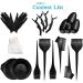 20pcs Hair Dye Kit - Professional Hair Coloring Tool Set with Bowls, Brushes, Gloves, Clips, Comb, and Disposable Shawl - Buy Online on SooperMarket.com