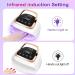 Professional 268W UV LED Nail Lamp with Automatic Sensor/4 Timer Setting/Large LCD Touch Screen Nail Dryer UV Lamps for Gel Nails Curing Lamp for Fingernail and Toenail Home Salon off-white - Buy Online on SooperMarket.com