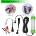 Ankey 12V 100W 6000 Lumen LED Fish Bait Crappie Luring Light - Submersible Night Fishing Lure with 24.6 Ft Cord - Buy Online on SooperMarket.com