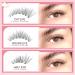 Parriparri 20D D Curl Cluster Lashes 200 Pcs Individual Reusable Soft Russian Lashes Extension Kit - Buy Online on SooperMarket.com