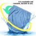 Dekaim Adult Cloth Diaper - Reusable Washable Adjustable Large Nappy (Blue) - Buy Online on SooperMarket.com