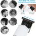 BESTBOMG Cordless Hair Clippers & Trimmer Set - T-Blade, Ceramic Blade, Rechargeable, 10 Guide Combs - Ideal for Men, Fathers, Husbands, Boyfriends - 2p-white - Buy Online on SooperMarket.com