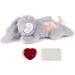 PetPrime Dog Heart Beat Puppy Plush Rabbit Toy - with Warmer Bag Pet Soft Anxiety Puppy Relief Toy for Puppy Dogs Heartbeat Stuffed Animal Puppy Sleeping Buddy Anxiety Dog Toy (Gray Rabbit) Animal Print