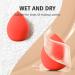 LYFONDYI Multi-colored Teardrop Beauty Makeup Sponge Set - 4 Pack of Makeup Blenders for Foundation, Powder, and Liquid - Face Blending Kit - Buy Online on SooperMarket.com