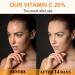 20% Vitamin C Serum for Face with Hyaluronic Acid Reduce Pigmentation for Face Boost Skin Collagen Anti Aging & Wrinkle Facial Serum Brighten Hydrate & Plump Skin Dark Spot Remover for Face - Buy Online on SooperMarket.com