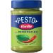 Barilla Pesto Basilico e Peperoncino 1x195g |Gluten-free Italian pasta sauce with basil and chili peppers noodle sauce green pesto basil chilli 195 g (1 Pack)