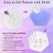 MIZHSE Clear Nail Sculpture Gel 60g | Solid Builder Gel for Nail Extensions | Non-Sticky Hand Carving Gel for Nail Art - Buy Online on SooperMarket.com