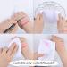 SINLAND Microfiber Waffle Washcloths 13x13 Inch 6 Pack White - Soft Facial Makeup Remover Cloths - Quick Drying & Exfoliating - Buy Online on SooperMarket.com