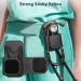 PU Leather Stethoscope Holder Clip - Lightweight Portable Holster for Nurses EMTs & Medical Students - Compatible with 3M Littmann & Most Stethoscopes - Black - Buy Online on SooperMarket.com
