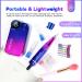 SAVILAND Portable Electric Nail Drill - 35000RPM Nail File for Acrylic Nails | Professional Manicure & Pedicure Supplies | Perfect for Home & Salon Use - Buy Online on SooperMarket.com