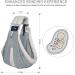 CUBY Portable Breathable Baby Sling Baby Essentials for Newborn Quick Dry Air 3D Mesh Fabric Wrap Baby Carrier Adjustable Sling Easy Toddler Carrier for Newborn up to 0-24 Months 45 lbs Mesh Grey - Buy Online on SooperMarket.com
