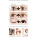 Veeteah Heated Eyelash Curler Electric Lash Curler with Comb Battery Operated Natural Curling Small Eyelash Curler Natural Curling Lash Curler for Eye Makeup Black - Buy Online on SooperMarket.com