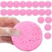 Teksome Face Wash Sponges | Wood Pulp Cotton Skincare Sponges | Cosmetic Spa Sponges Makeup Remover Cleansing Pads for Personal Spa Esthetician Use 20 Pieces - Buy Online on SooperMarket.com