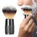 Colcolo Razor Brush & Soap Brush - Durable Lightweight Accessories for Travel | Men's Shaving Cream Brush with Nylon Synthetic Bristles - Black - Buy Online on SooperMarket.com