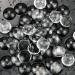Acmer 1 inch/25mm Clear Glass Dome Cabochons - 100 Pieces for Photo Pendant Jewelry Making - Buy Online on SooperMarket.com