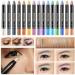 15 Colors Waterproof Eyeshadow Stick Set - Long Lasting Shimmer & Glitter Eye Shadow Pencil by Petansy - Buy Online on SooperMarket.com