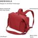 Stokke Xplory X Wrap Pocket - Versatile Shoulder Bag & Backpack Foldable UPF 50+ Water-Repellent Easy to Clean - Ruby Red - Buy Online on SooperMarket.com