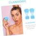 minkissy 32 Pcs Rabbit Ears Facial Brush Lady Facial Brush Skin Care Brush Facial Cleansing Tool Portable Massager Beauty Care Brush Silicone Brush Silica Gel Handheld Miss Light Bluex8pcs 7.5x7.5cmx8pcs - Buy Online on SooperMarket.com