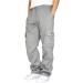 Sweatpants for Women: Plus Size Elastic Waist Construction Work Pants in 5X-Large Gray - Buy Online on SooperMarket.com